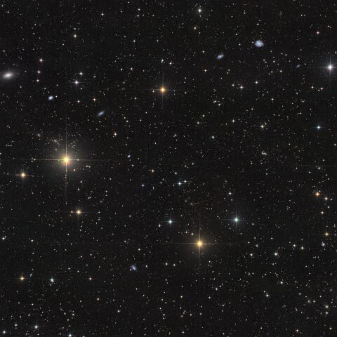 Abell 1377sbig So mühsam es auch ist mit dieser alten CCD-Kamera zu arbeiten, sie überrascht mich immer wieder mit ihren Ergebnissen. Doch lange wird sie es vermutlich nicht...