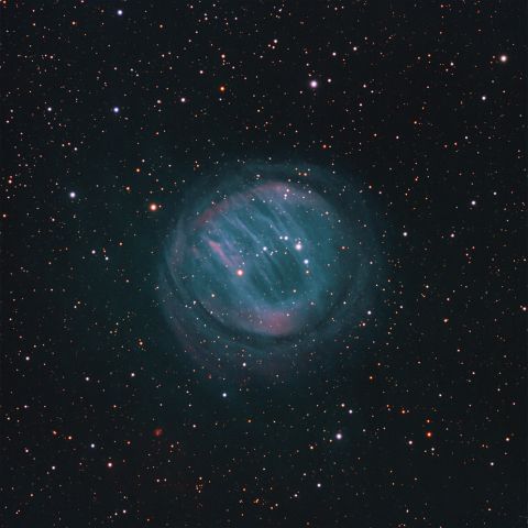 sh2-200 Planetarischer Nebel SH2-200. Die Kamera ist noch nicht die passende für das Meade LX200 10 EMC, aber ich wollte mich mit vertrauten Geräten sozusagen erst...