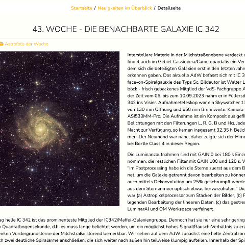 Bildschirmfoto 2024-04-23 um 15.56.25 Astrofoto der Woche auf www.astronomie.de: https://www.astronomie.de/aktuelles-und-neuigkeiten/detailseite/43-woche-die-benachbarte-galaxie-ic-342